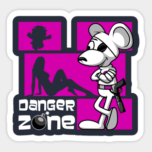 Danger Zone Sticker